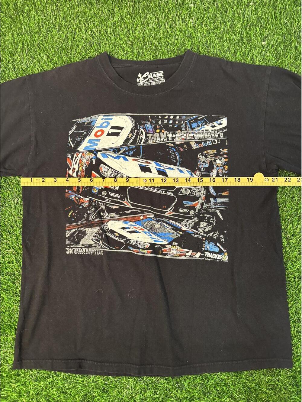 Nascar Chase Authentics Tony Stewart #14 Mobile 1 T-Shirt Mens Large - Picture 5 of 6